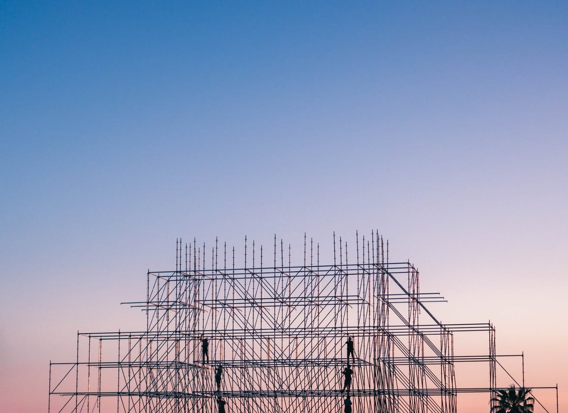 Image of scaffolding